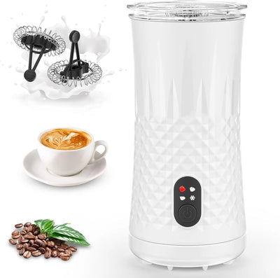 4 in 1 Electric Milk Frother 400W Automatic Milk Heater Hot and Cold Milk Frother Non-stick Coating Hot Chocolate Maker - 240ml My Store