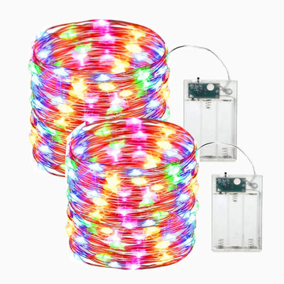Battery Box LED3*AA Battery Powered Christmas Wedding Party Decoration Garland Indoor Outdoor Party Decoration Light String My Store