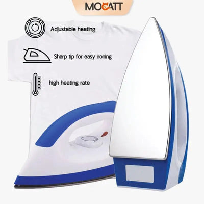 MOCATT Adjustable Temperature Handheld Dry Iron,20 Second Fast Heating Ironing Machine,Fast Wrinkle Removal For Clothes My Store