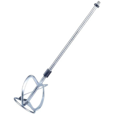 Paint and Mud Mixer Stirring Rod for Drill Agitator Mixing Rod Concrete Mortar Mixer, Silver My Store