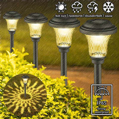 Solar Light Outdoors New Garden Lamps Powered Waterproof Landscape Path for Yard Backyard Lawn Patio Decorative LED Lighting My Store